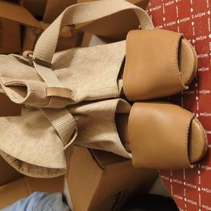 Women's Holly 80%20 peep toe wedge heel hidden wedge 3-in size 7